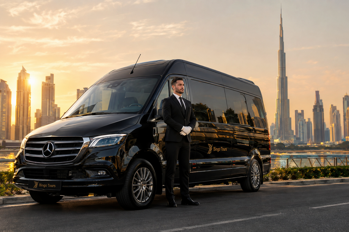 Mercedes Sprinter Chauffeur Service Dubai: Luxury Group Transportation Guide