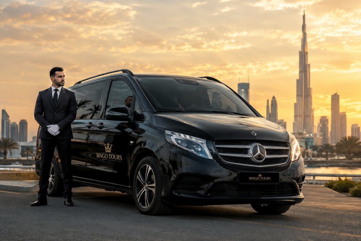 Mercedes V-Class Chauffeur Service Dubai: Luxury Group Travel Guide