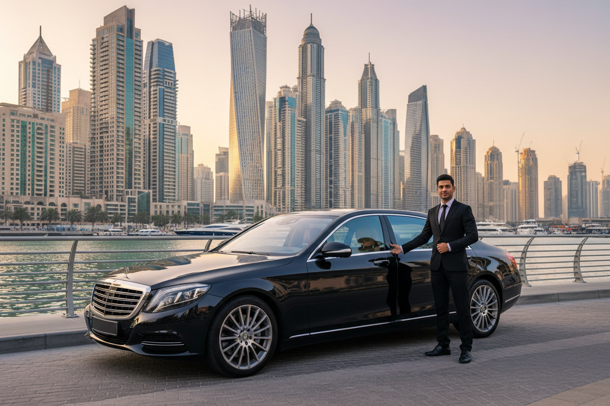 Business & Corporate Chauffeur Service in Dubai Marina, UAE