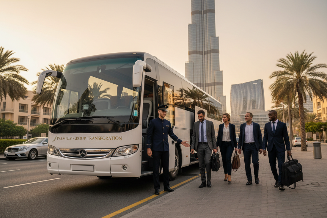 35 Seater Bus Rental Dubai: Complete Guide for Group and Corporate Transportation
