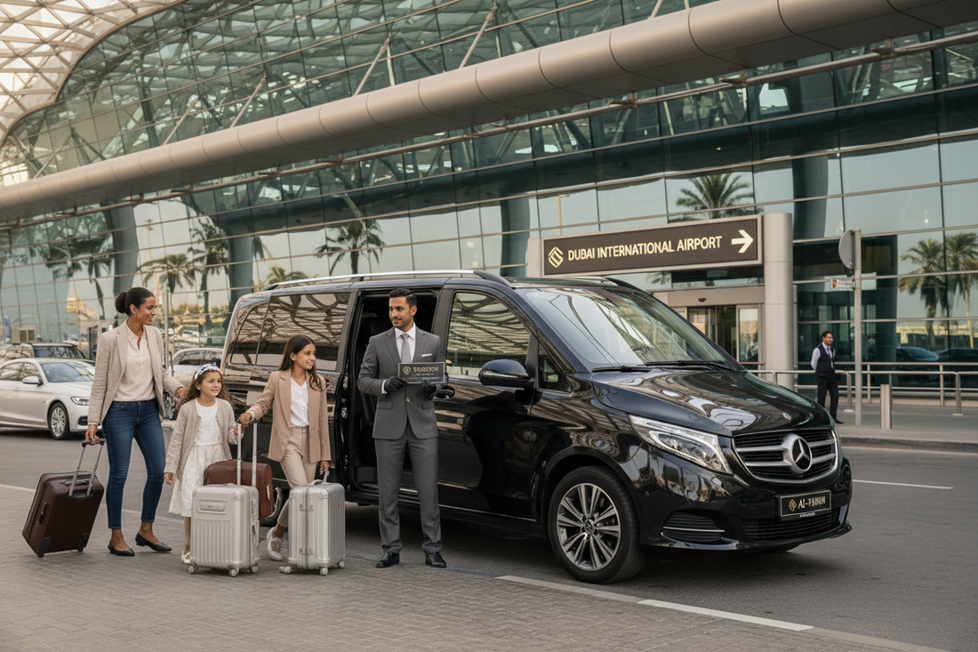 Mercedes Van Rental at Dubai Airport With Driver: Complete Guide