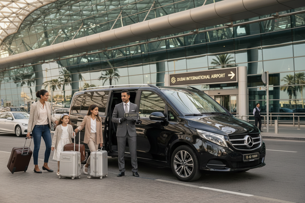 Mercedes Van Rental at Dubai Airport With Driver: Complete Guide