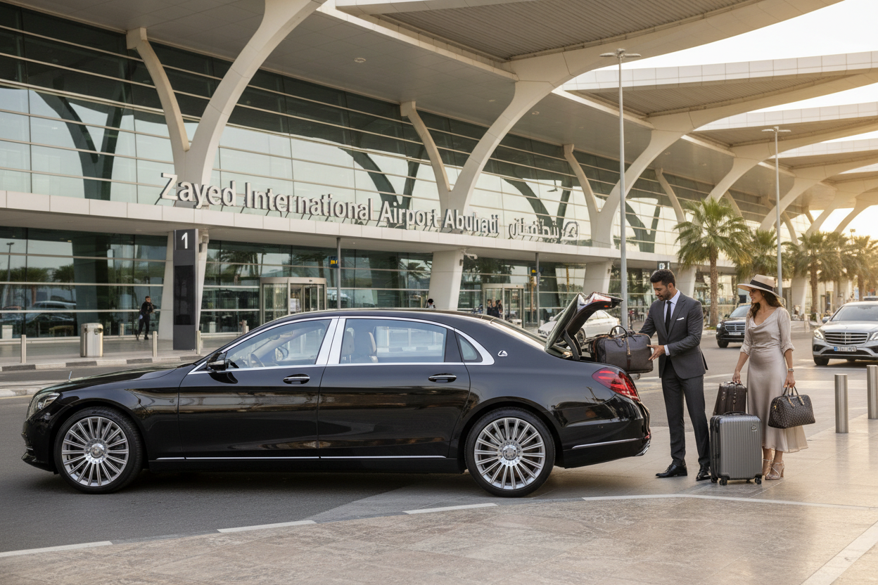 Dubai to AUH Airport Drop Off: Private Chauffeur Transfer Guide