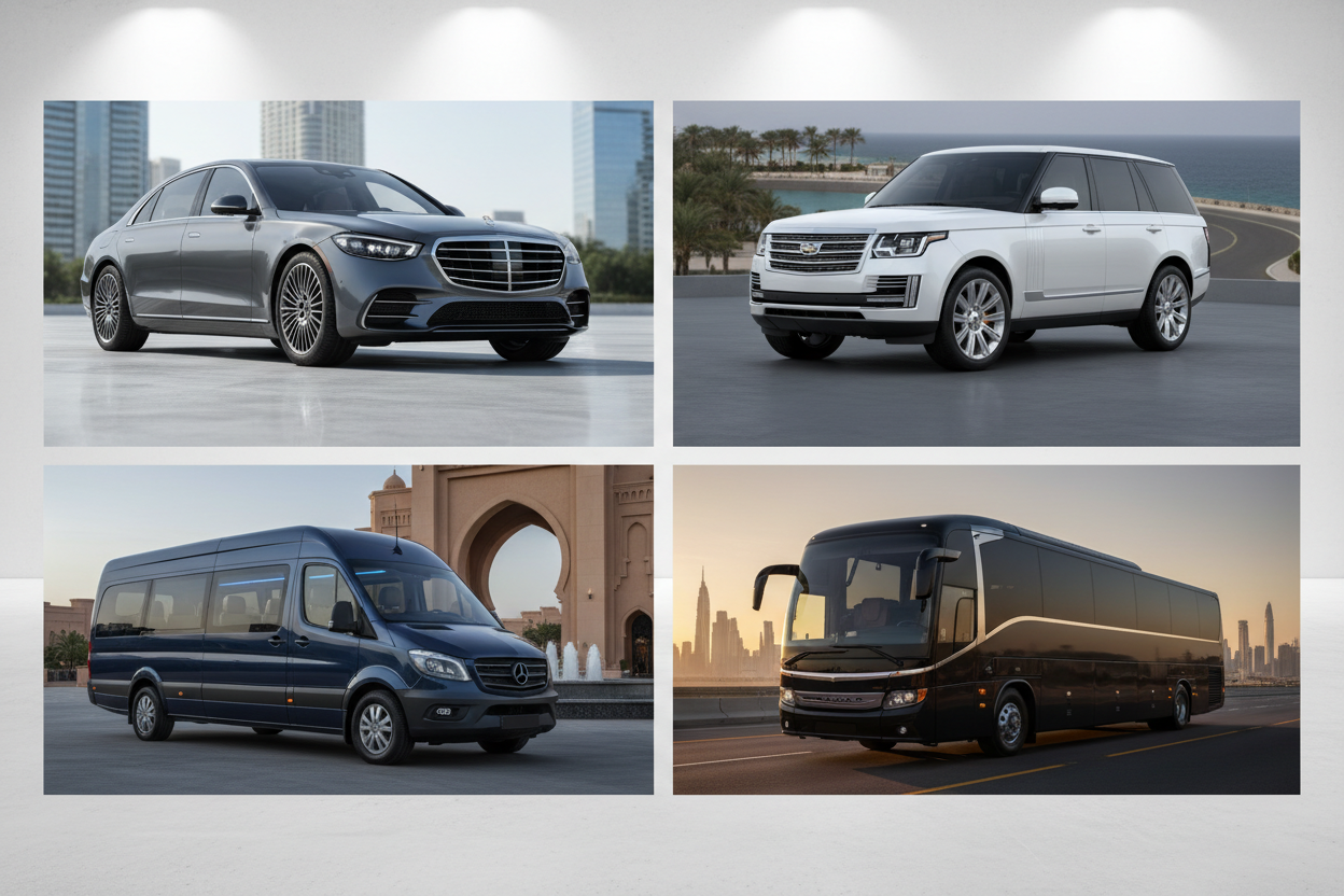 Intercity Transfer From Dubai Collage For Sedan - SUV - VAN - Bus - No Writing on the image